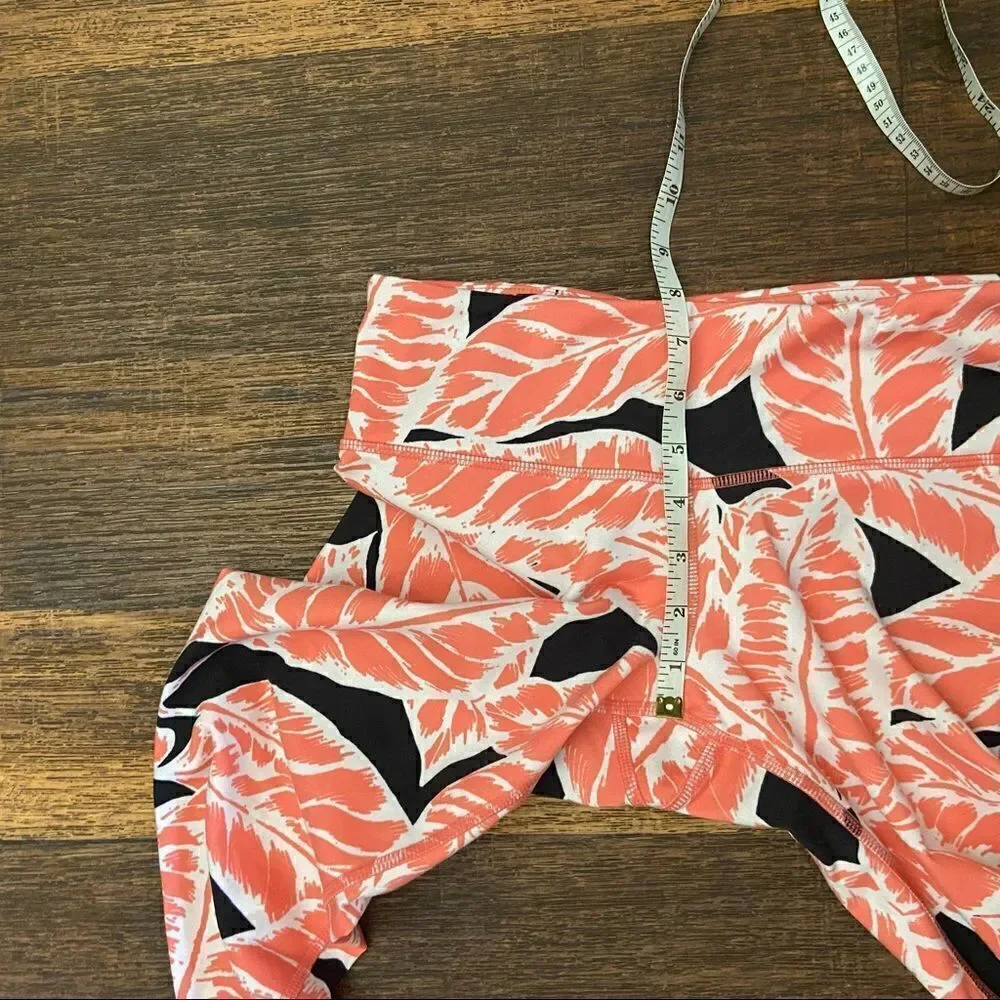 Alo high rise floral leggings size xs
